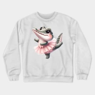 Valentine Love Crocodile Crewneck Sweatshirt